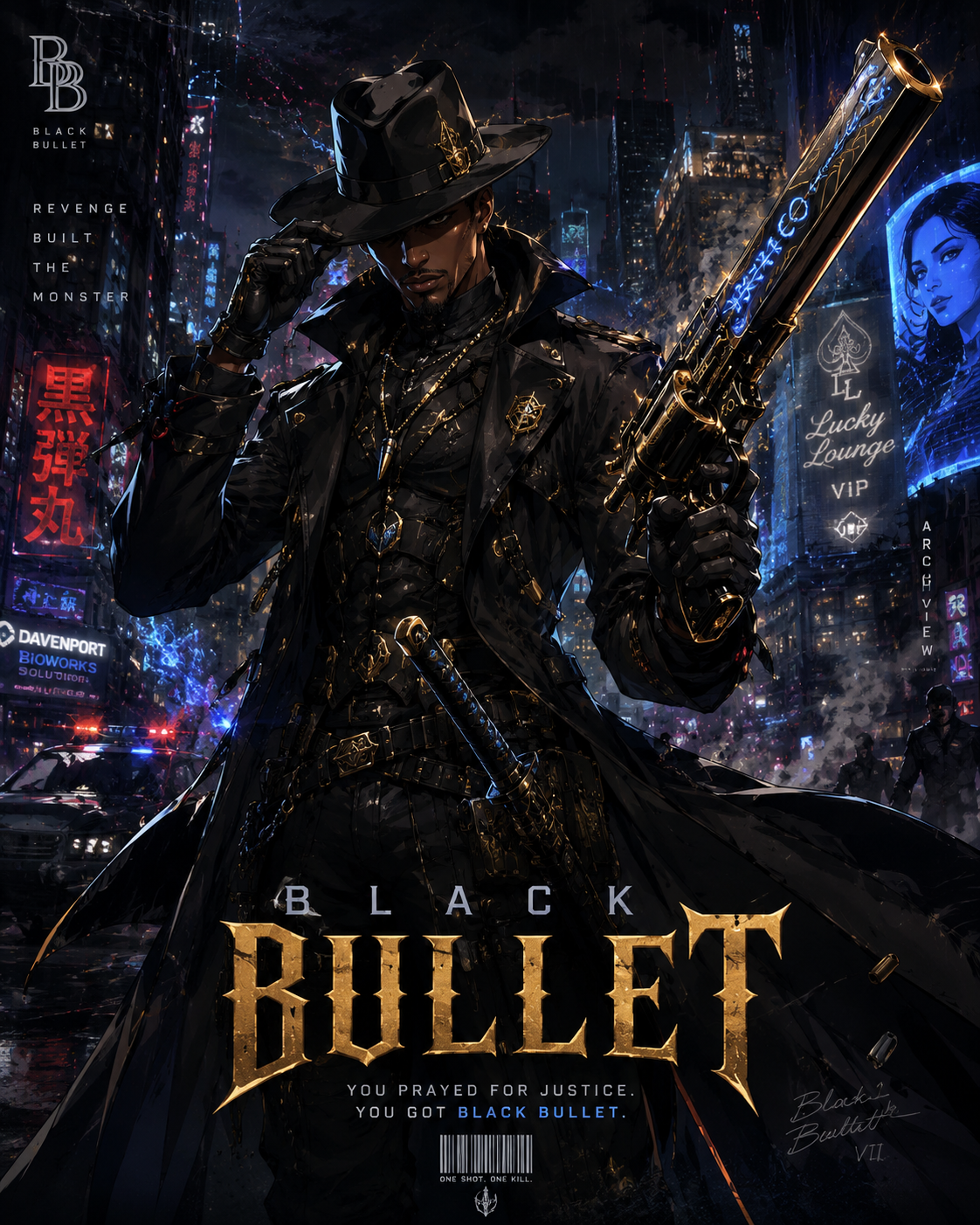 BlackBullet — Comic & Pocket FM Audio Series